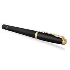 Ручка перьевая PARKER &laquo;Urban Core Muted Black GT&raquo;, черный матовый лак, позолота, синяя, 1931593