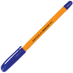 Ручка шариковая STAFF &laquo;EVERYDAY BP-247 Orange&raquo;, СИНЯЯ, шестигранная, корпус оранжевый, линия письма 0,5 мм, 142661