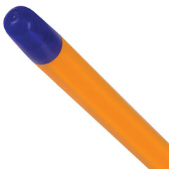 Ручка шариковая STAFF &laquo;EVERYDAY BP-247 Orange&raquo;, СИНЯЯ, шестигранная, корпус оранжевый, линия письма 0,5 мм, 142661