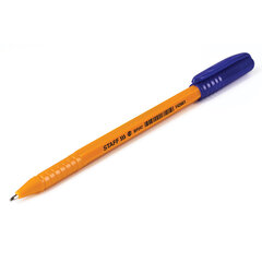 Ручка шариковая STAFF &laquo;EVERYDAY BP-247 Orange&raquo;, СИНЯЯ, шестигранная, корпус оранжевый, линия письма 0,5 мм, 142661