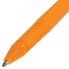 Ручка шариковая STAFF &laquo;EVERYDAY BP-247 Orange&raquo;, СИНЯЯ, шестигранная, корпус оранжевый, линия письма 0,5 мм, 142661