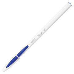 Ручка шариковая BIC &laquo;Cristal UP&raquo;, СИНЯЯ, корпус белый, узел 1,2 мм, линия письма 0,35 мм, 949879