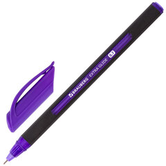 Ручка шариковая масляная BRAUBERG &laquo;Extra Glide Soft Color&raquo;, СИНЯЯ, узел 0,7 мм, линия письма 0,35 мм, 142928