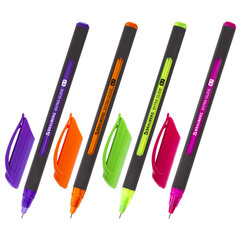 Ручка шариковая масляная BRAUBERG &laquo;Extra Glide Soft Color&raquo;, СИНЯЯ, узел 0,7 мм, линия письма 0,35 мм, 142928