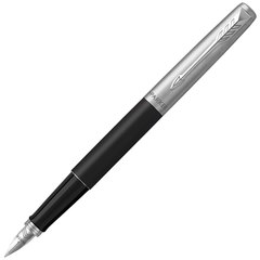Ручка перьевая PARKER &laquo;Jotter Bond Street Black CT&raquo;, черный, детали нержавеющая сталь, синяя, 2030947