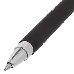 Ручка гелевая BRAUBERG &laquo;Matt Gel&raquo;, ЧЕРНАЯ, корпус soft-touch, узел 0,5 мм, линия 0,35 мм, 142944