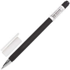 Ручка гелевая BRAUBERG &laquo;Matt Gel&raquo;, ЧЕРНАЯ, корпус soft-touch, узел 0,5 мм, линия 0,35 мм, 142944