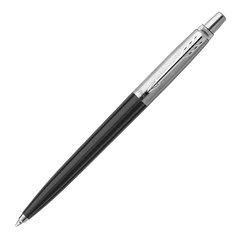 Ручка шариковая PARKER &laquo;Jotter Plastic CT&raquo;, корпус черный, детали из нержавеющей стали, синяя, R0033010