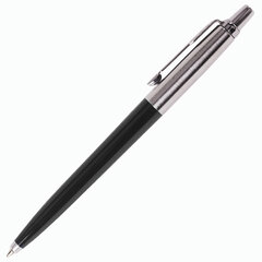Ручка шариковая PARKER &laquo;Jotter Plastic CT&raquo;, корпус черный, детали из нержавеющей стали, синяя, R0033010