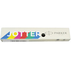 Ручка шариковая PARKER &laquo;Jotter Plastic CT&raquo;, корпус синий, детали из нержавеющей стали, синяя, R0033170