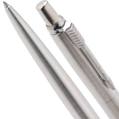 Набор PARKER &laquo;Jotter Stainless Steel CT&raquo;: шариковая ручка синяя и механический карандаш, 2093256
