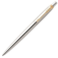 Набор PARKER &laquo;Jotter Stainless Steel GT&raquo;: шариковая ручка синяя и перьевая ручка, 2093257