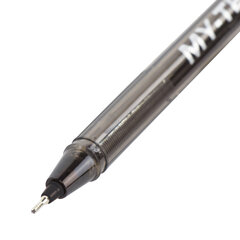 Ручка шариковая масляная PENSAN &laquo;My-Tech&raquo;, ЧЕРНАЯ, игольчатый узел 0,7 мм, линия письма 0,35 мм, 2240/<wbr/>25