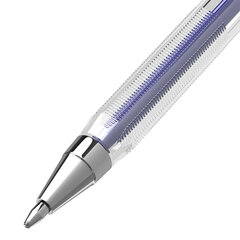 Ручка шариковая BRAUBERG &laquo;M-500 CLASSIC&raquo;, СИНЯЯ, корпус прозрачный, узел 0,7 мм, линия письма 0,35 мм, 143444