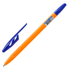 Ручка шариковая BRAUBERG &laquo;ULTRA ORANGE&raquo;, СИНЯЯ, узел 0,7 мм, чернила ГЕРМАНИЯ, наконечник ШВЕЙЦАРИЯ, 143562