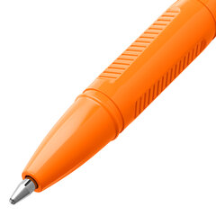 Ручка шариковая BRAUBERG &laquo;ULTRA ORANGE&raquo;, СИНЯЯ, узел 0,7 мм, чернила ГЕРМАНИЯ, наконечник ШВЕЙЦАРИЯ, 143562