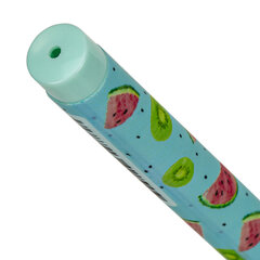 Ручка шариковая BRAUBERG SOFT TOUCH STICK &laquo;JUICY FRUIT&raquo;, СИНЯЯ, мягкое покрытие, узел 0,7 мм, 143704