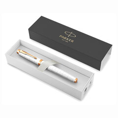 Ручка перьевая PARKER &laquo;IM Premium Pearl GT&raquo;, корпус жемчужный лак, позолоченные детали, синяя, 2143649