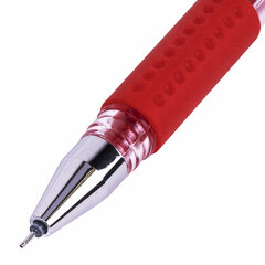 Ручка гелевая с грипом BRAUBERG &laquo;EXTRA GT NEEDLE&raquo;, КРАСНАЯ, игольчатый узел 0,5 мм, линия 0,35 мм, 143921