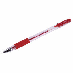 Ручка гелевая с грипом BRAUBERG &laquo;EXTRA GT NEEDLE&raquo;, КРАСНАЯ, игольчатый узел 0,5 мм, линия 0,35 мм, 143921