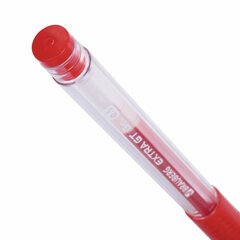 Ручка гелевая с грипом BRAUBERG &laquo;EXTRA GT NEEDLE&raquo;, КРАСНАЯ, игольчатый узел 0,5 мм, линия 0,35 мм, 143921