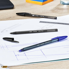 Ручка шариковая BIC &laquo;Cristal Exact&raquo;, СИНЯЯ, корпус тонированный, узел 0,7 мм, линия письма 0,28 мм, 992605