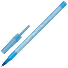 Ручки шариковые BIC &laquo;Round Stic&raquo;, НАБОР 8 шт., СИНИЕ, узел 1 мм, линия письма 0,32 мм, пакет, 928497