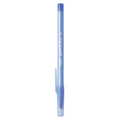 Ручка шариковая BIC &laquo;Round Stic&raquo;, СИНЯЯ, корпус голубой, узел 1 мм, линия письма 0,32 мм, С ШТРИХКОДОМ, 934598