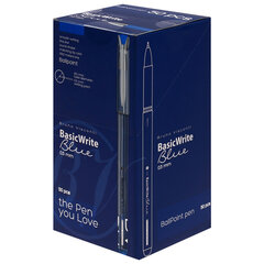 Ручка шариковая BRUNO VISCONTI &laquo;BasicWrite&raquo;, синяя, Breeze, 0,5 мм, линия 0,4 мм, 20-0317/<wbr/>01