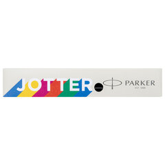 Ручка перьевая PARKER &laquo;Jotter Originals Black Chrome CT&raquo;, корпус черный, детали из нержавеющей стали, синяя, 2096894
