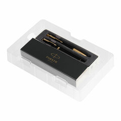 Набор PARKER &laquo;Urban Black GT&raquo;: шариковая ручка синяя и перьевая ручка синяя, 2093381