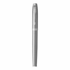 Набор PARKER &laquo;IM Stainless Steel CT&raquo;: шариковая ручка синяя и перьевая ручка синяя, 2183058