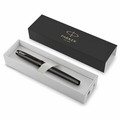Ручка перьевая PARKER &laquo;IM Professionals Monochrome Titanium&raquo;, темно-серый лак, сталь, синяя, 2172959