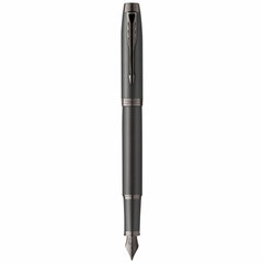 Ручка перьевая PARKER &laquo;IM Professionals Monochrome Titanium&raquo;, темно-серый лак, сталь, синяя, 2172959