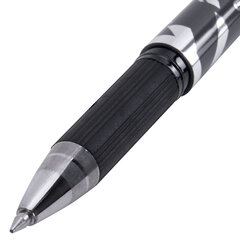 Ручка гелевая с грипом BRAUBERG &laquo;GRAPHITE VIVID&raquo;, ЧЕРНАЯ, пишущий узел 0,5 мм, линия письма 0,35 мм, 144542