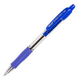 Ручка шариковая автоматическая с грипом PILOT Super Grip, СИНЯЯ, 1 мм, линия 0,27 мм, BPGP-10R-M L