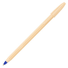 Ручка шариковая BIC &laquo;Cristal Pastel&raquo;, СИНЯЯ, корпус ассорти, узел 1,0мм, линия 0,32мм, 302550