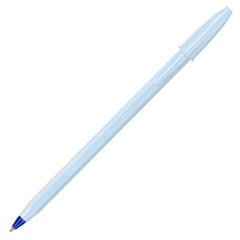 Ручка шариковая BIC &laquo;Cristal Pastel&raquo;, СИНЯЯ, корпус ассорти, узел 1,0мм, линия 0,32мм, 302550