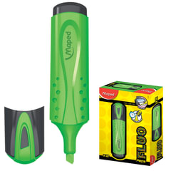 Текстовыделитель MAPED (Франция) &laquo;Fluo Pep's Classic&raquo;, ЗЕЛЕНЫЙ, линия 1-5 мм, 742533