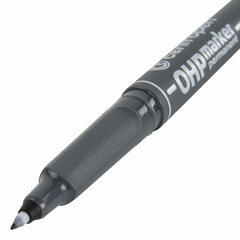 Маркер перманентный для любой гладкой поверхности ЧЕРНЫЙ CENTROPEN &laquo;OHP&raquo;, 0,6 мм, 2636