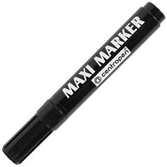 Маркер перманентный универсальный ЧЕРНЫЙ CENTROPEN &laquo;Maxi Marker&raquo;, 2-4 мм, 8936