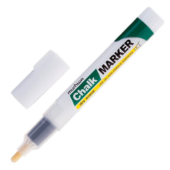 Маркер меловой MUNHWA &laquo;Chalk Marker&raquo;, 3 мм, БЕЛЫЙ, сухостираемый, для гладких поверхностей, CM-05