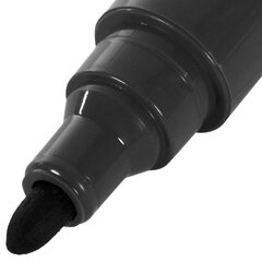 Маркер перманентный STAFF &laquo;Basic Budget PM-125&raquo;, ЧЕРНЫЙ, круглый наконечник 3 мм, 152174