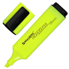Текстовыделитель BRAUBERG &laquo;ORIGINAL NEON&raquo;, ЖЕЛТЫЙ, линия письма 1-5 мм, 152211