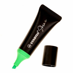 Текстовыделитель STABILO &laquo;Shine&raquo;, ЗЕЛЕНЫЙ, линия 2-5 мм, 76/<wbr/>33