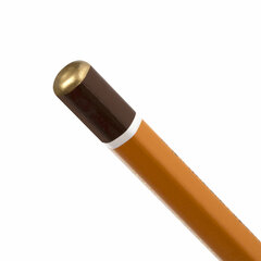 Карандаш чернографитный KOH-I-NOOR 1500, 1шт., 3B, корпус желтый, заточенный