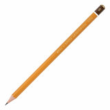 Карандаш чернографитный KOH-I-NOOR 1500, 1 шт., 8B, корпус желтый, заточенный