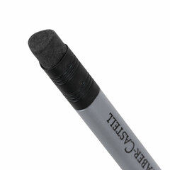 Карандаш чернографитный FABER-CASTELL, 1 шт., &laquo;Grip 2001&raquo;, HB, трехгранный, с ластиком, 117200
