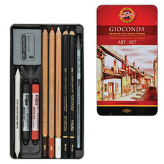 Набор художественный KOH-I-NOOR &laquo;Gioconda&raquo;, 10 предметов, металлическая коробка, 8890000001PL