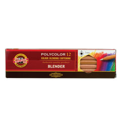 Карандаш-блендер KOH-I-NOOR, 1шт., &laquo;Polycolor&raquo;, белый, 3,8 мм, мягкий, заточенный, 3800000001KS